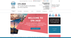 Desktop Screenshot of epa-congress.org